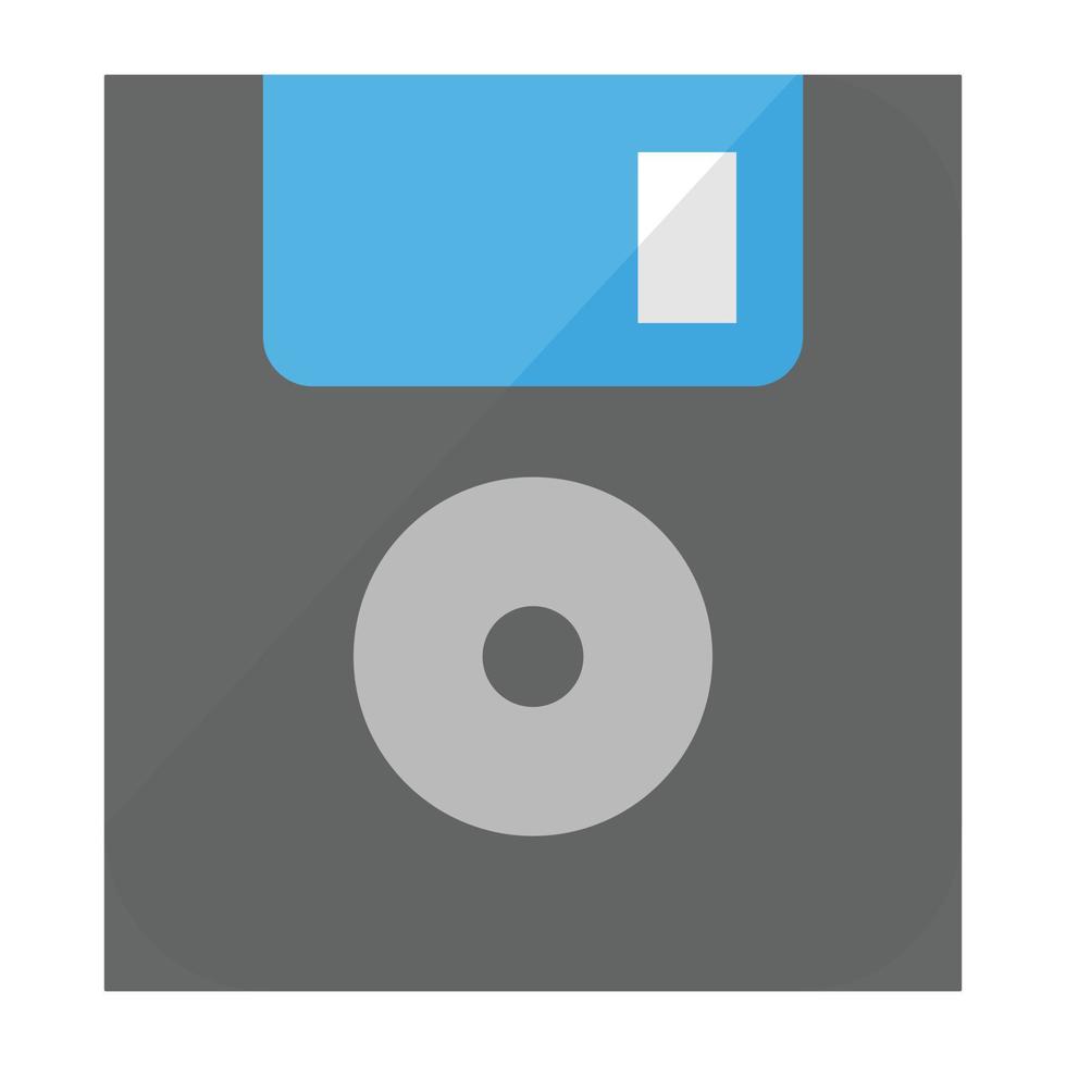 Trendy Floppy Disk vector