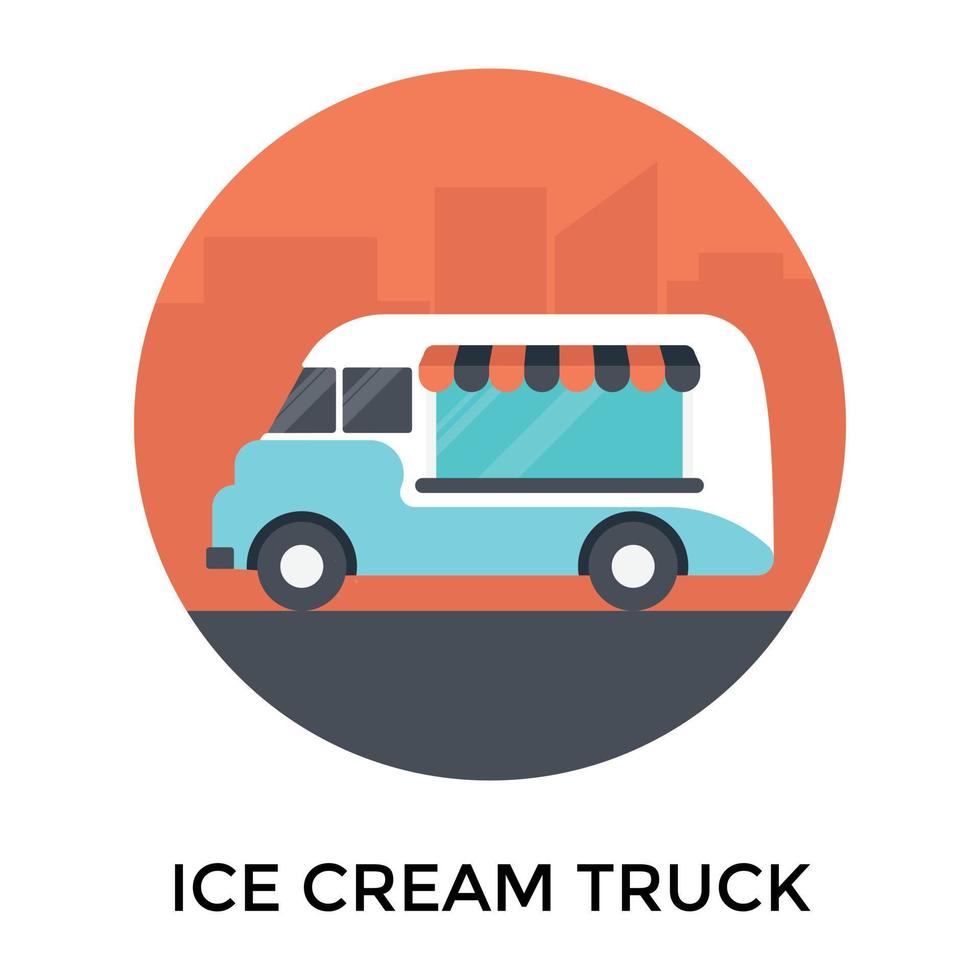 Ice Cream Truck vector