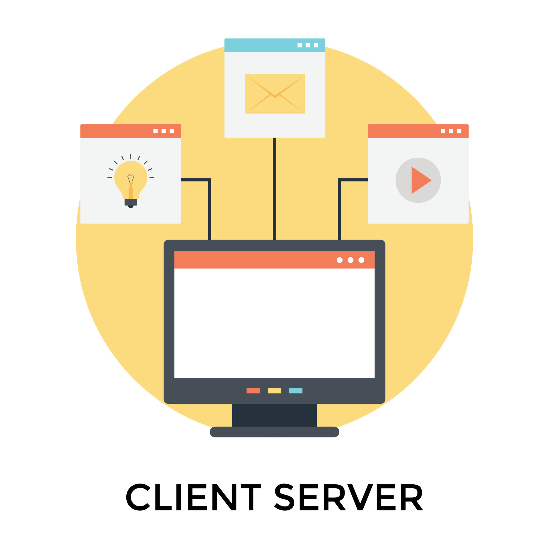 Trend Client Server 15035571 Vector Art at Vecteezy
