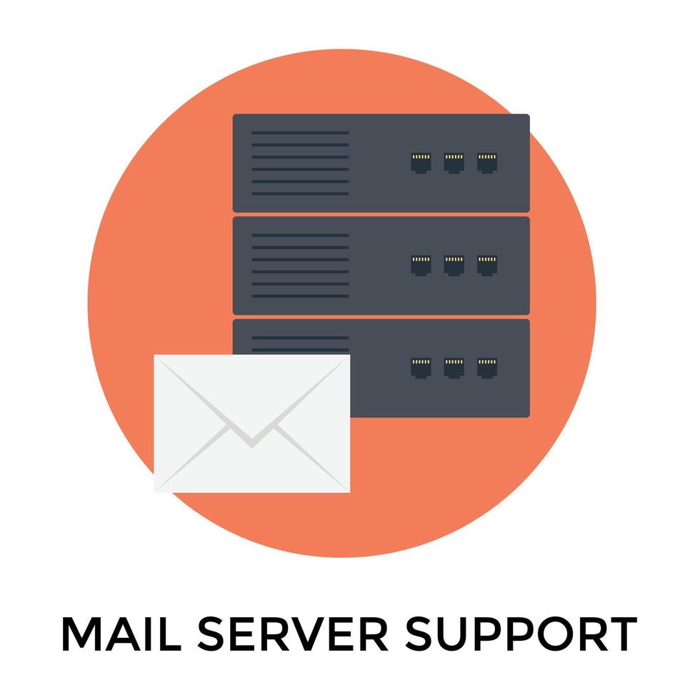 Mail Server Support 15035676 Vector Art at Vecteezy