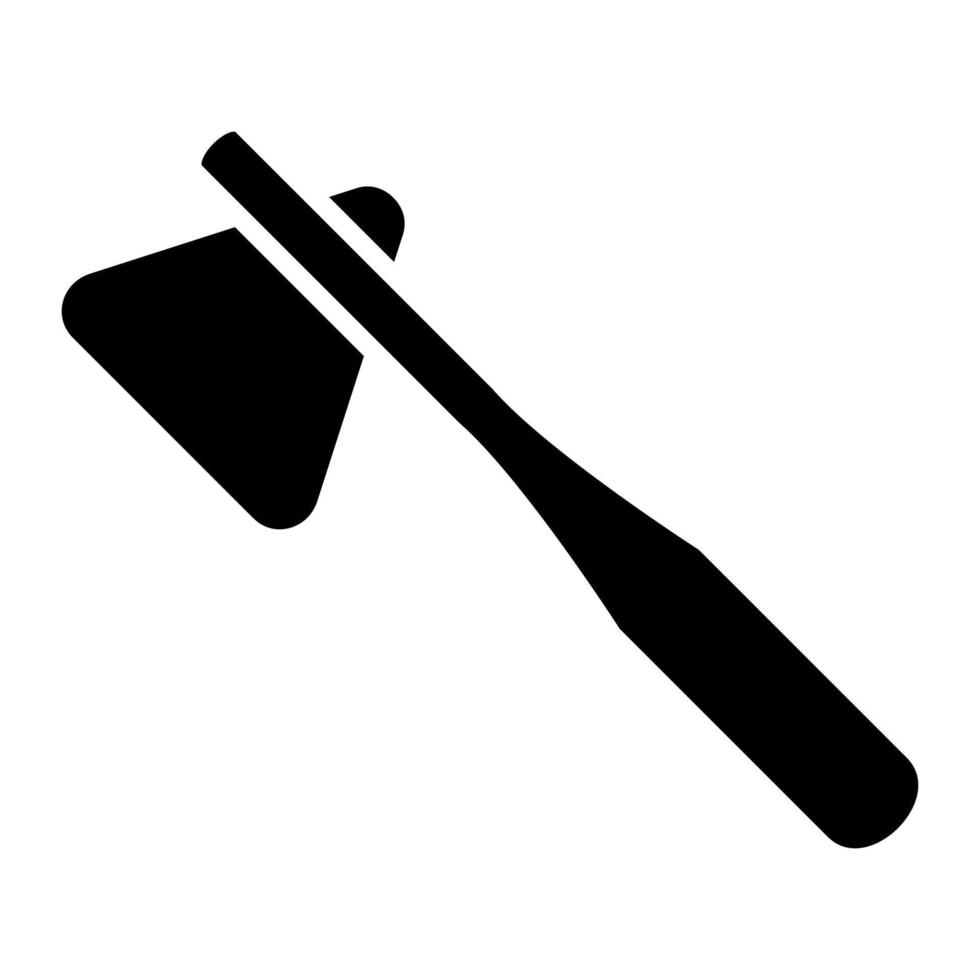 Reflex Hammer Glyph Icon vector