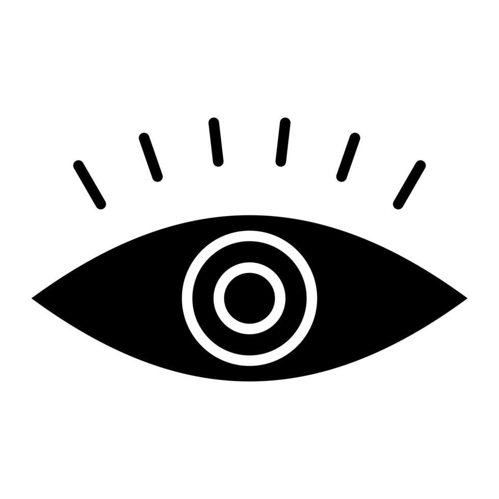Tears Glyph Icon vector