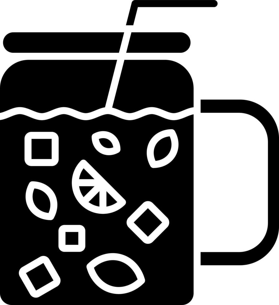 Mojito Glyph Icon vector