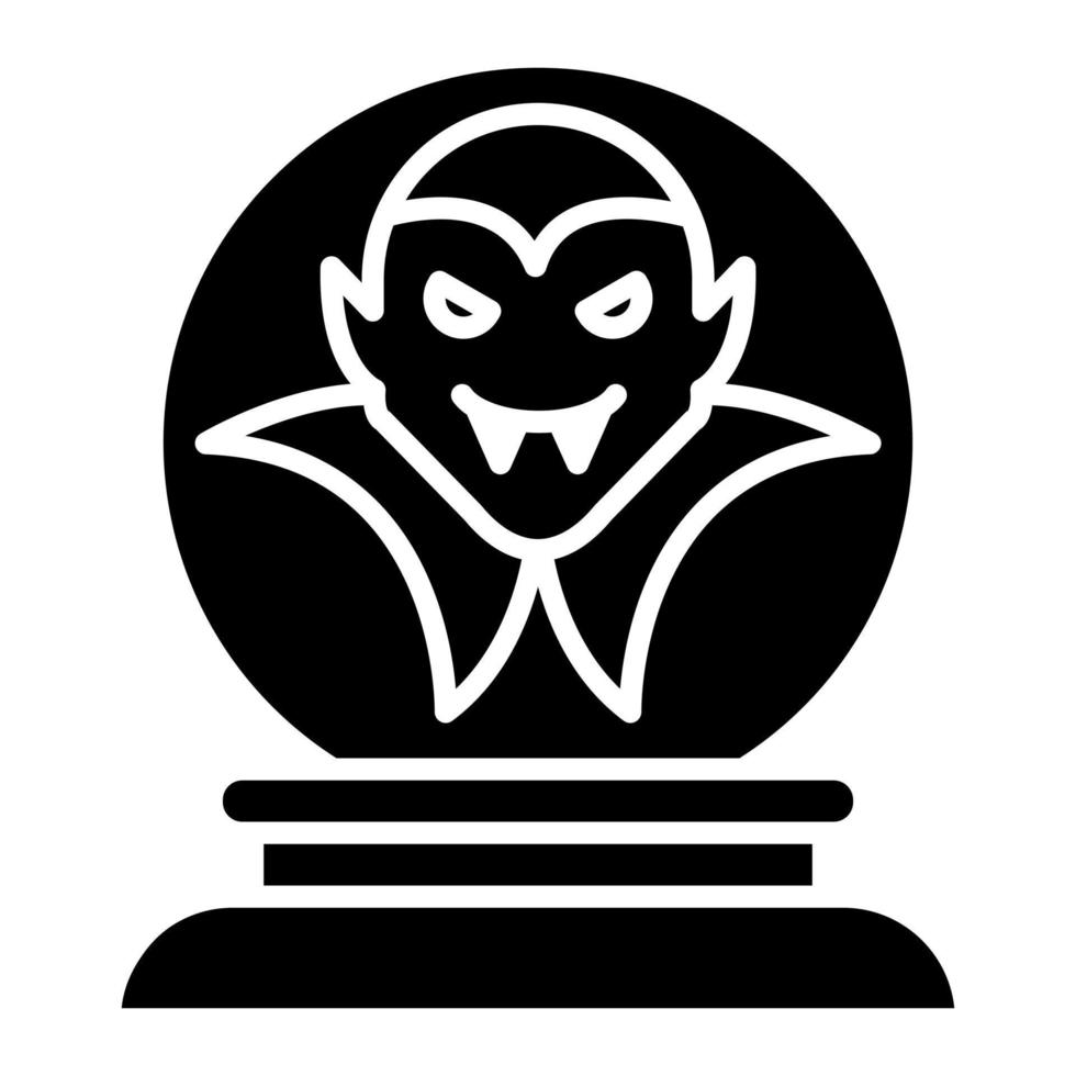 Ectoplasm Glyph Icon vector