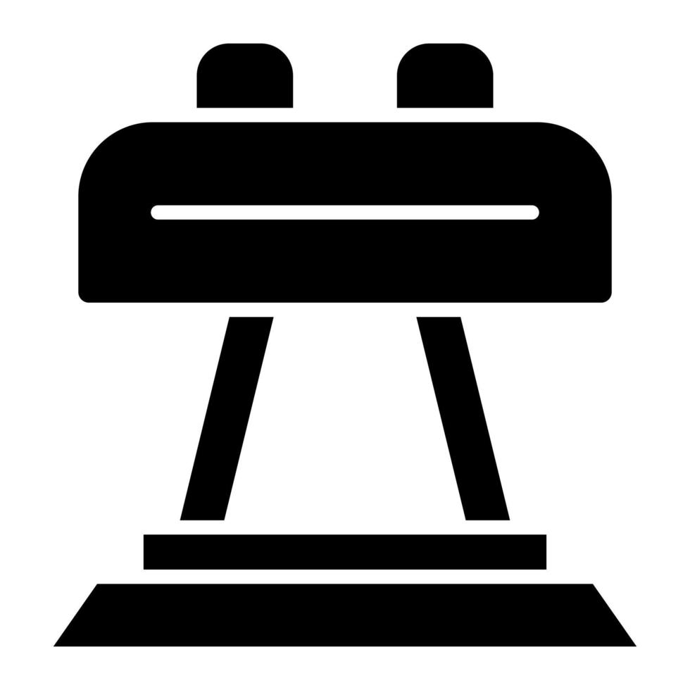 Pommel Glyph Icon vector