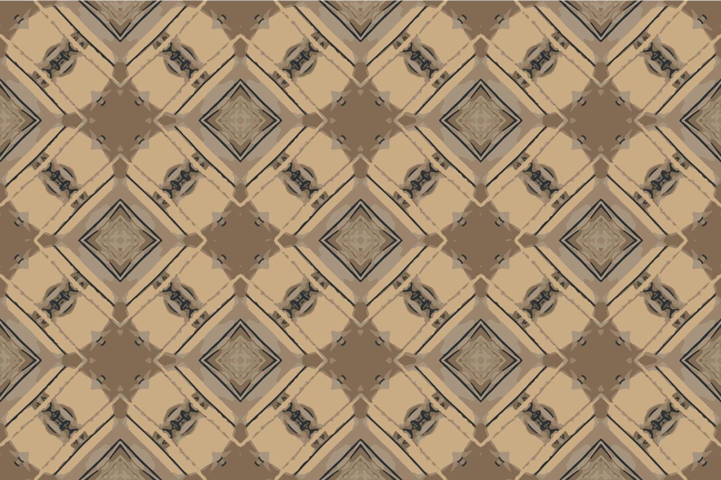 Abstract seamless pattern, seamless wallpaper, seamless background designed for use for interior,wallpaper,fabric,curtain,carpet,clothing,Batik,satin,background , illustration, Embroidery style. vector