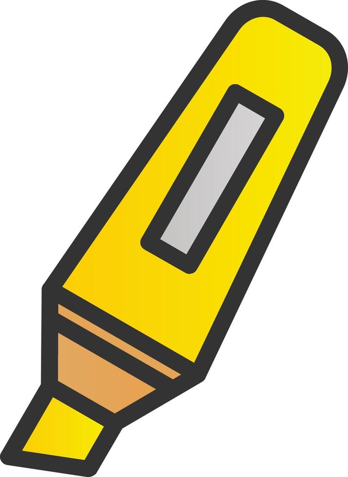 Highlighter Vector Icon DesignHiking Vector Icon Design