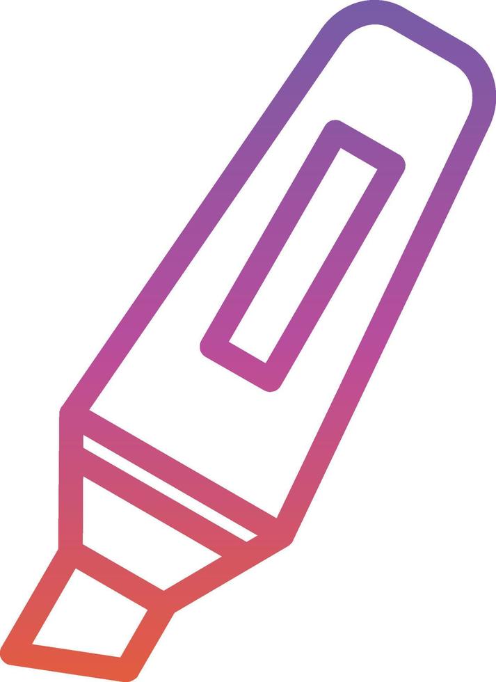 Highlighter Vector Icon DesignHiking Vector Icon Design