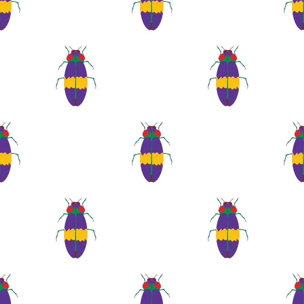 Bug pattern seamless vector