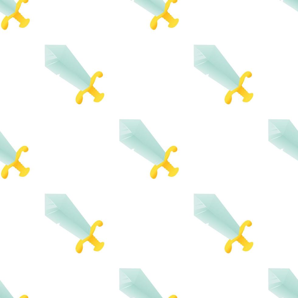 Sword pattern seamless vector