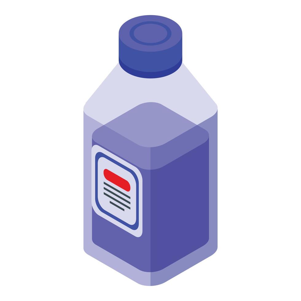 Wash machine cleaner icon isometric vector. Washing laundry vector