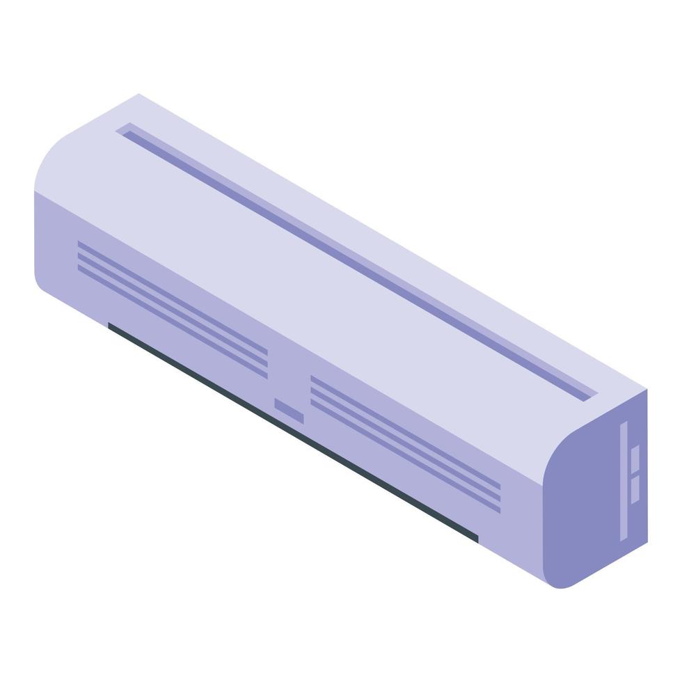 Modern air conditioner icon isometric vector. Repair system vector
