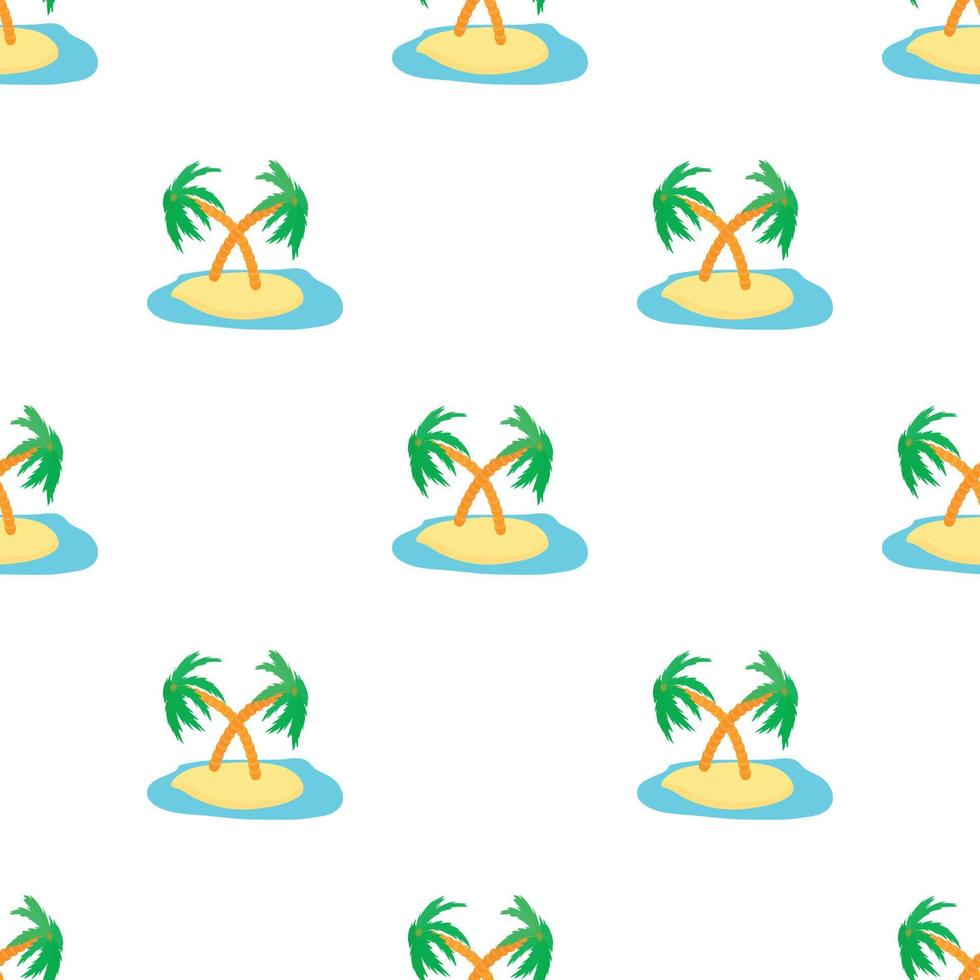 Island pattern seamless vector