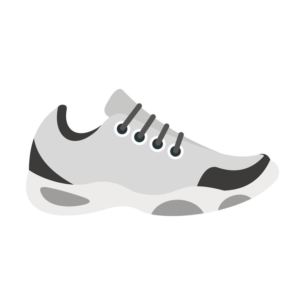 Sneakers for tennis icon, flat style vector