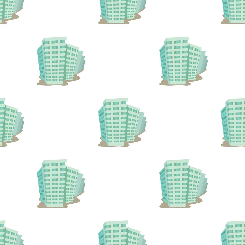 Building pattern seamless vector