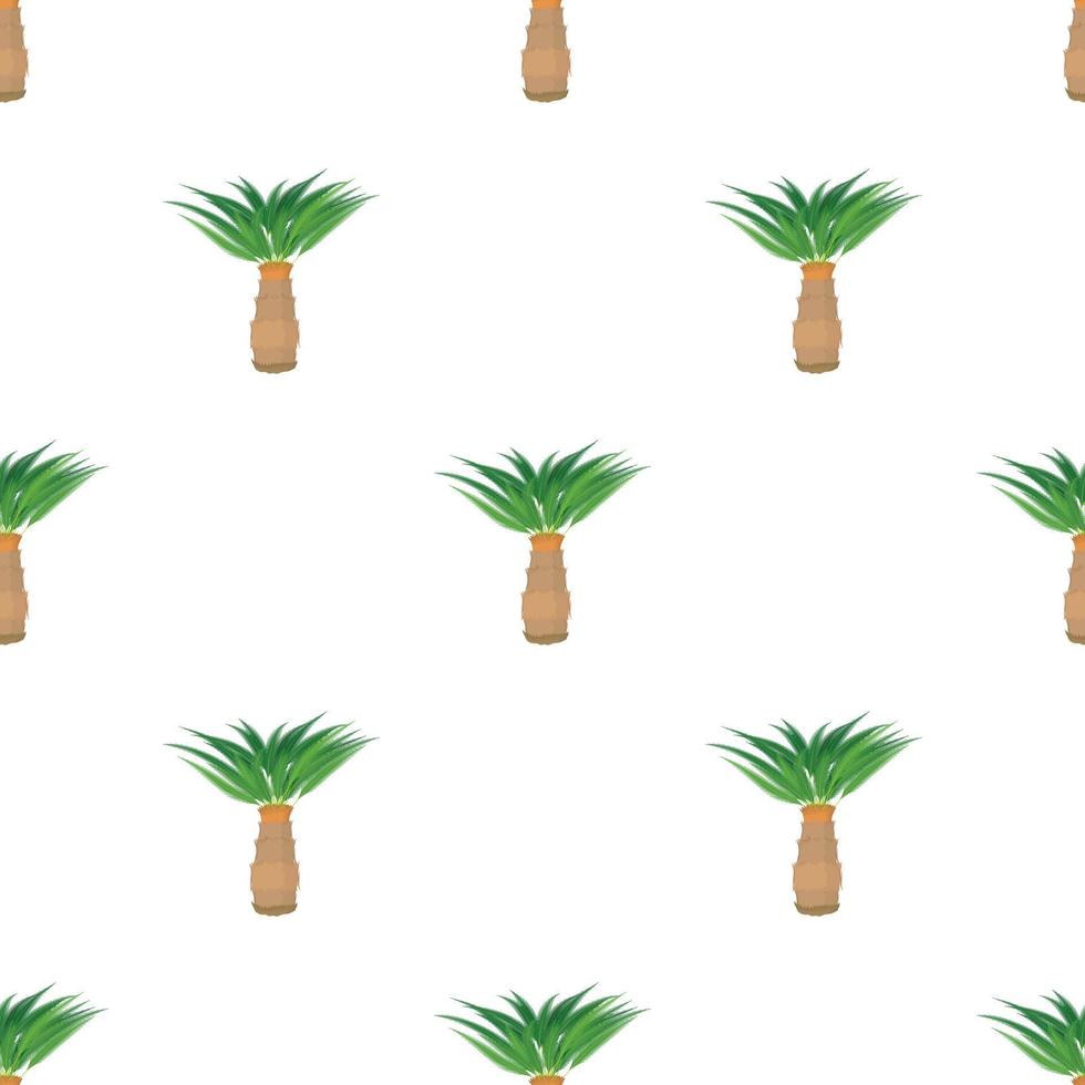 Cycas palm pattern seamless vector