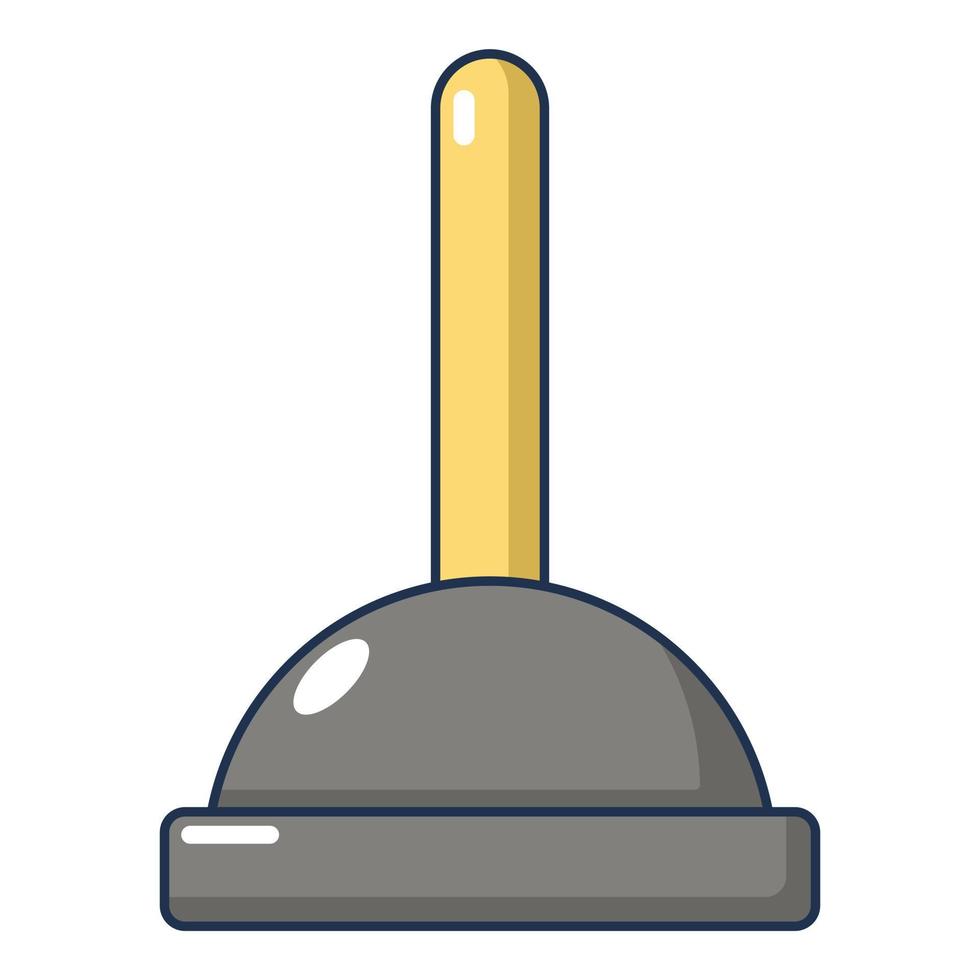 Vantuz icon, cartoon style vector