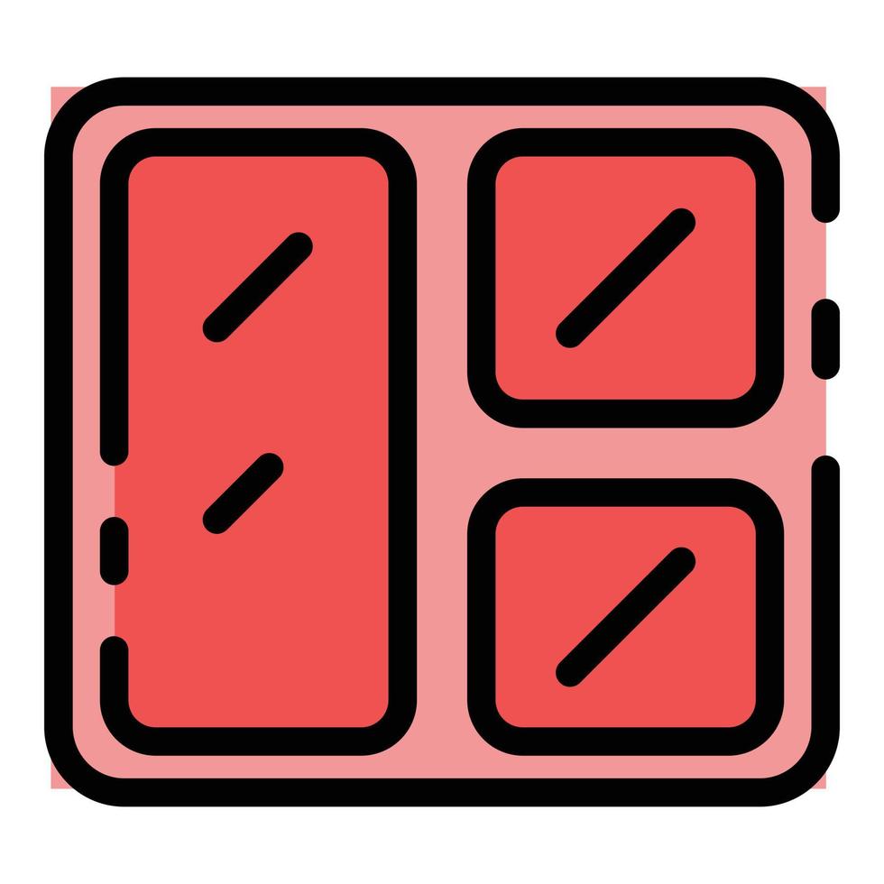 lunch-plate-icon-color-outline-vector-15042348-vector-art-at-vecteezy