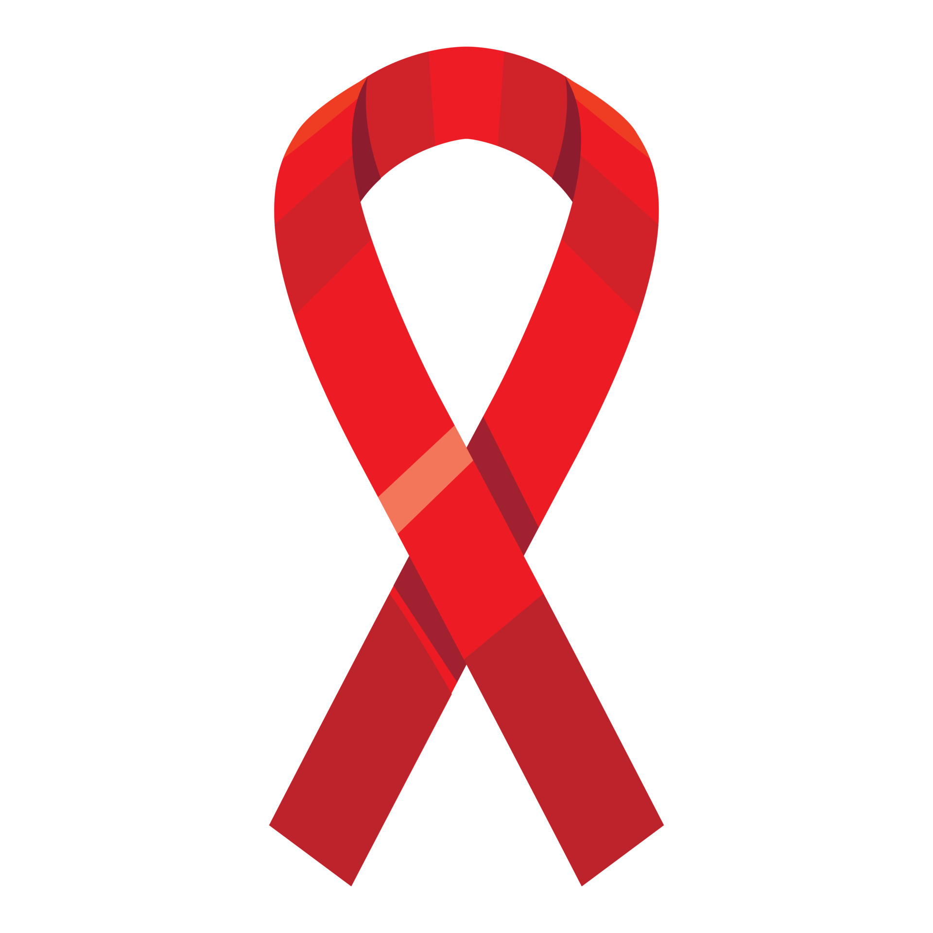 Red ribbon icon, cartoon style 15042455 Vector Art at Vecteezy