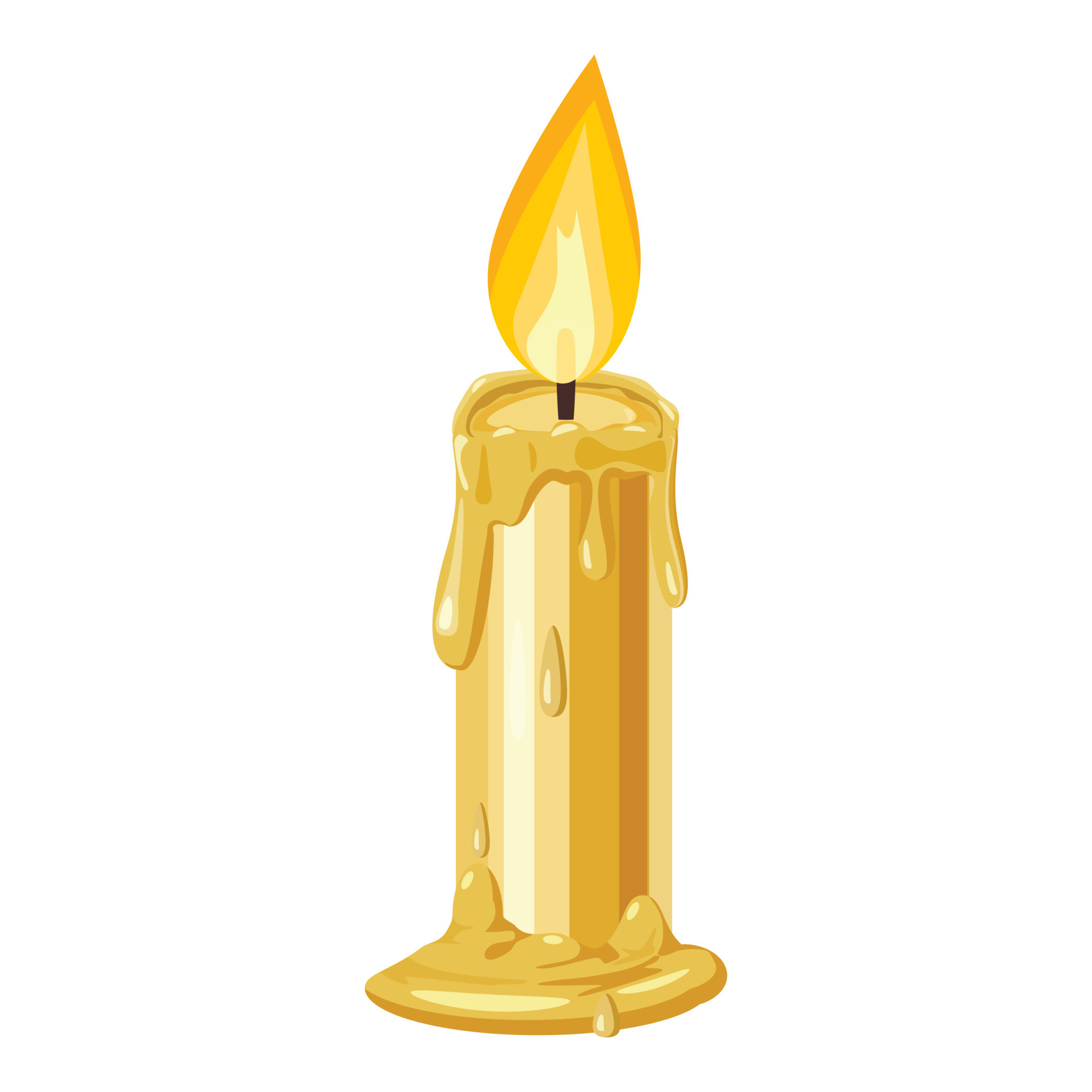 Burning candle icon, cartoon style 15042593 Vector Art at Vecteezy Burning candle icon, cartoon style 15042593 Vector Art at Vecteezy