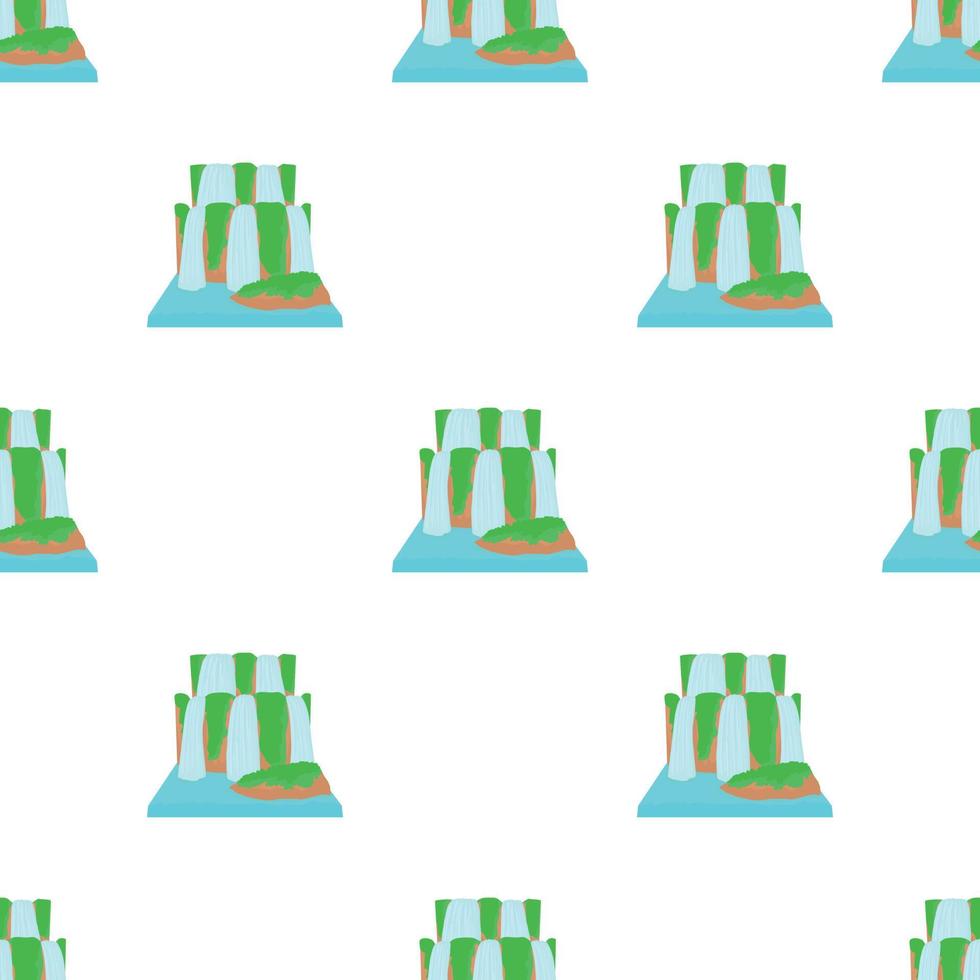 Waterfall pattern seamless vector