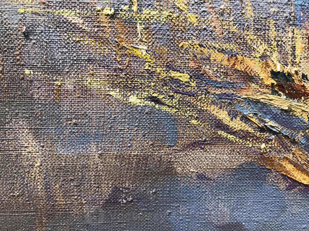 Abstract painting with epoxy resin. Marble streaks of brown,white and gold. Abstract modern with streaks liquid background for design photo