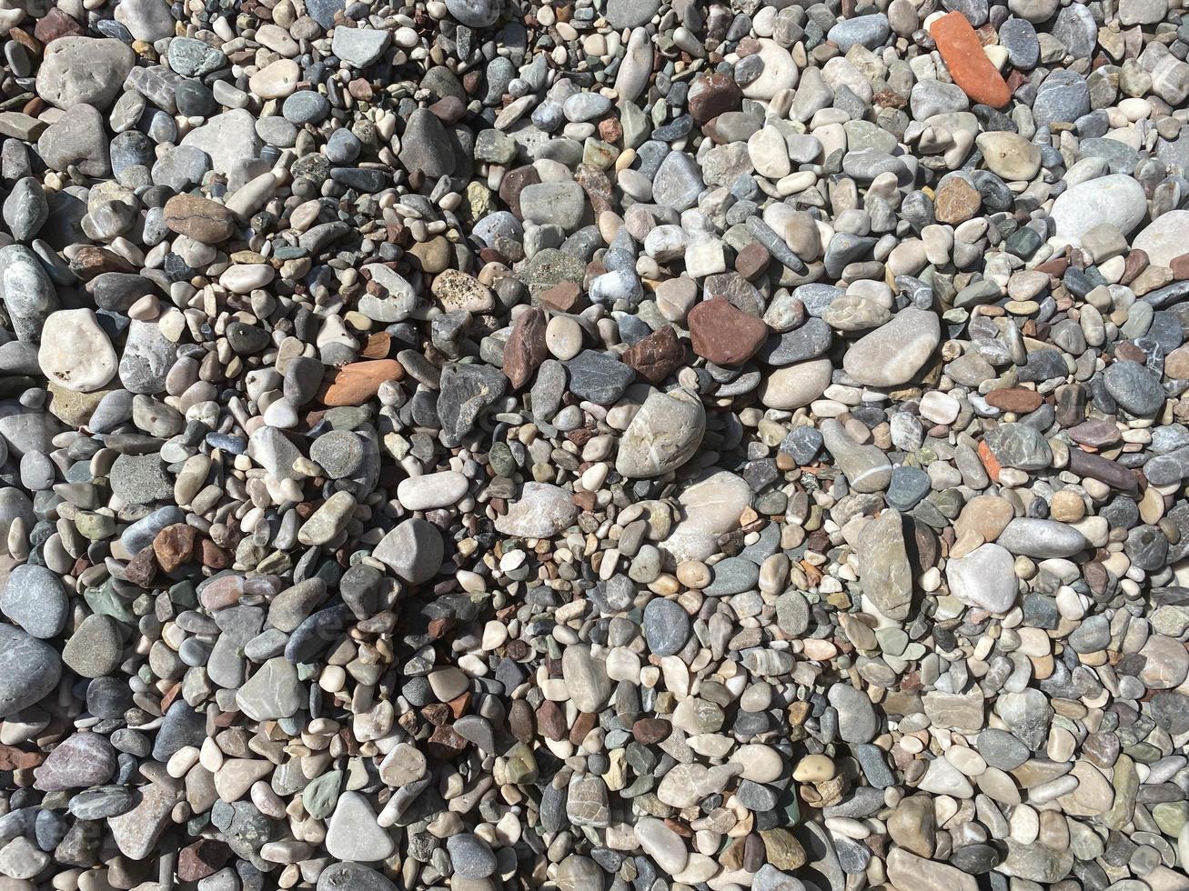 Pebbles texture background. Terrazzo texture background photo