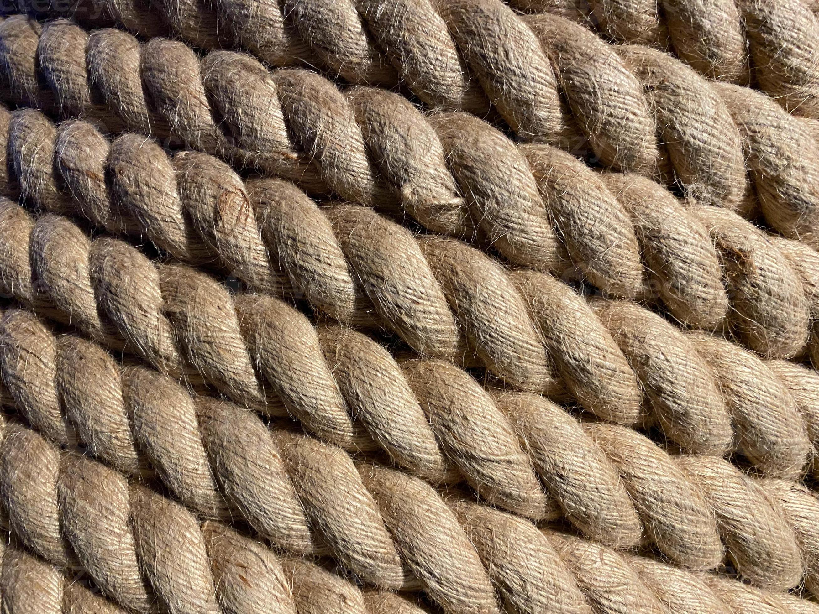 Horizontal linen rope yarn stripe texture. Long string strap pattern  15046606 Stock Photo at Vecteezy