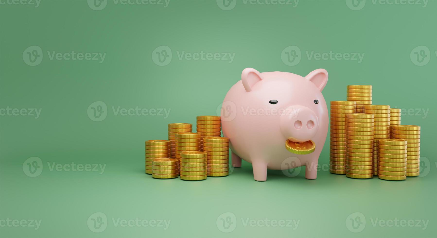 Array Of Golden Piggy Banks In Various Sizes Rendered In 3d On A Gold  Background With Coins, Saving, Gold Pig, Save Money Background Image And  Wallpaper for Free Download