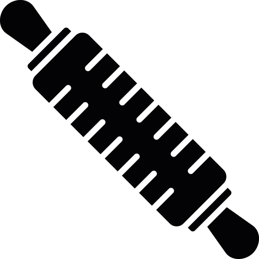 Rolling Pin Creative Icon Design vector