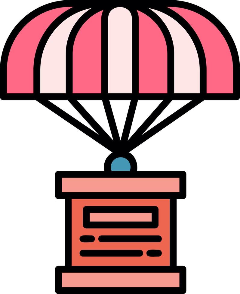 Drop Shipping Creative Icon Design vector