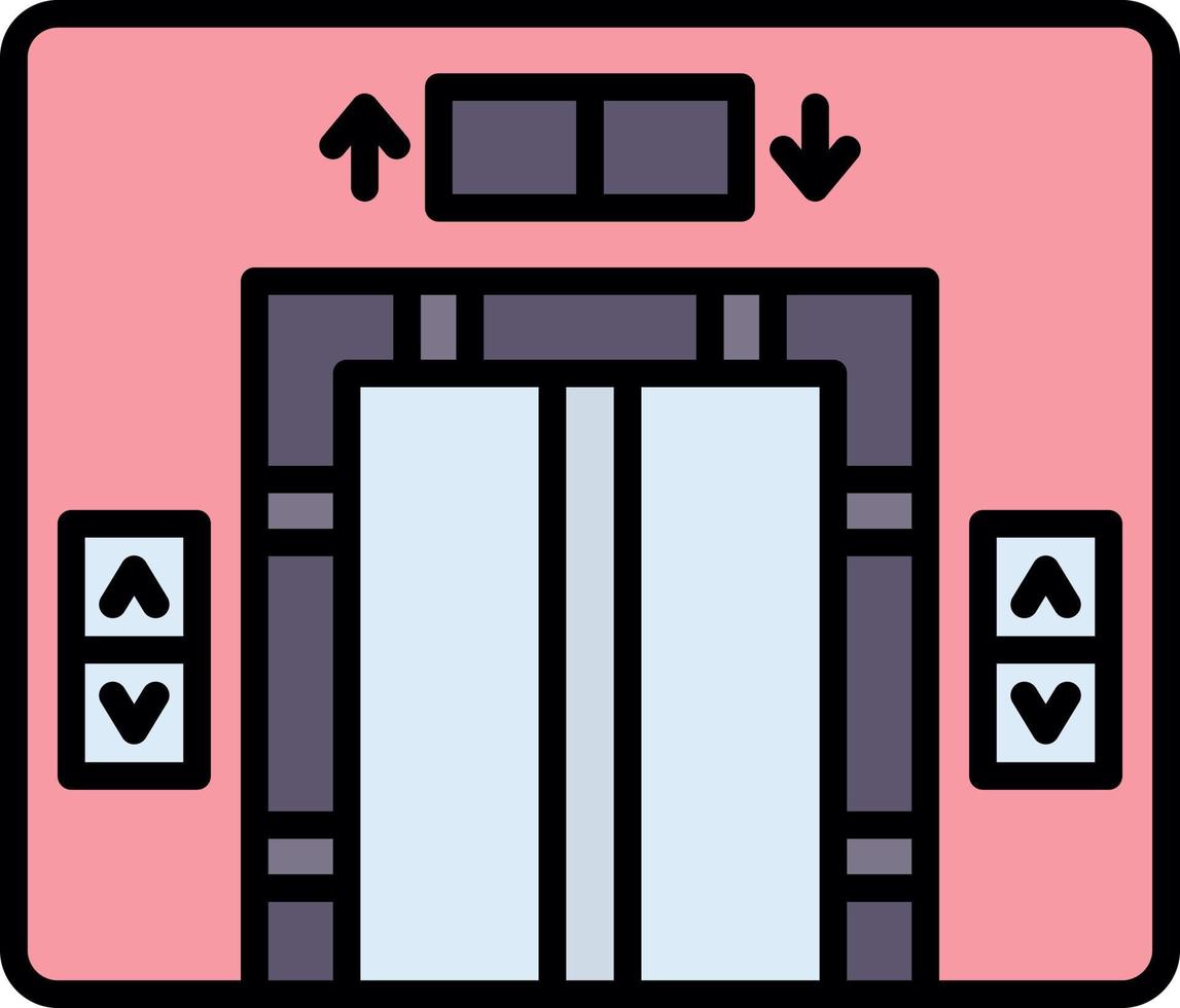 Elevator Creative Icon Design vector