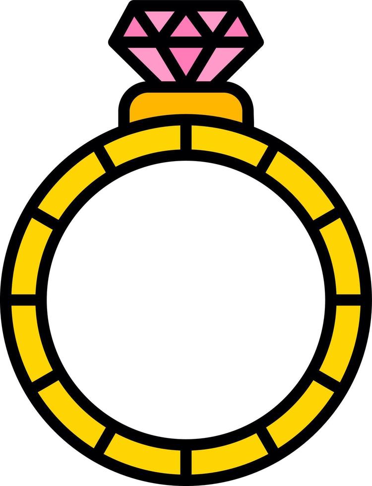 Ring Creative Icon Design vector