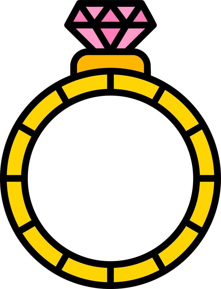 Ring Creative Icon Design vector