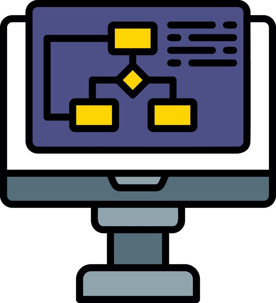 Algorithm Creative Icon Design vector