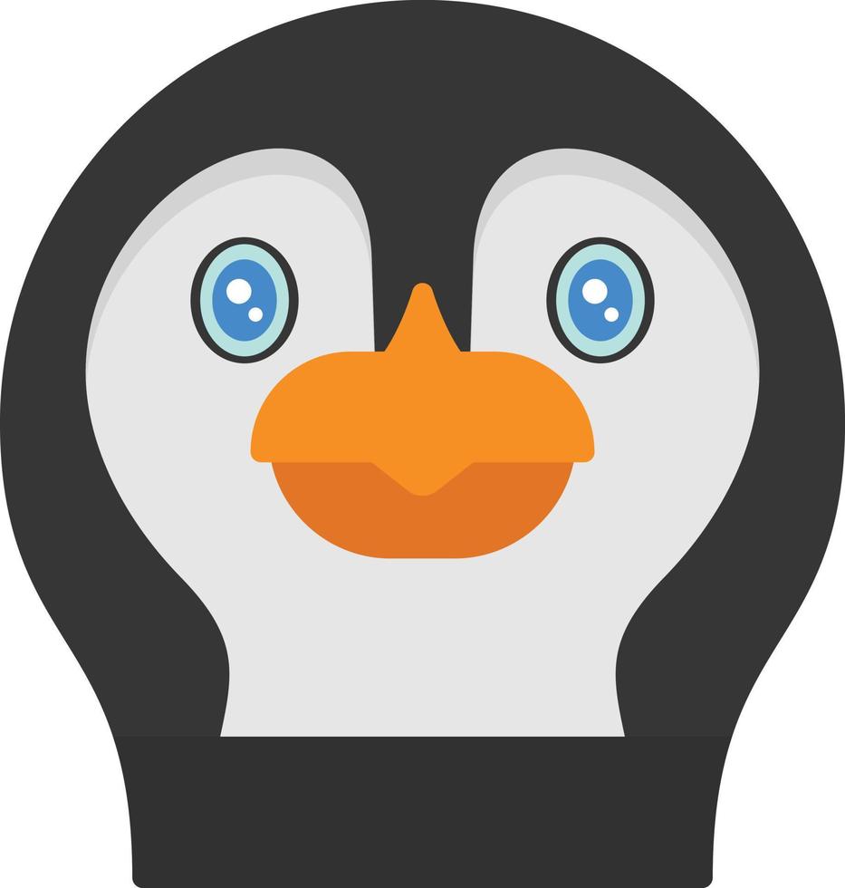 diseño de icono creativo de pingüino vector