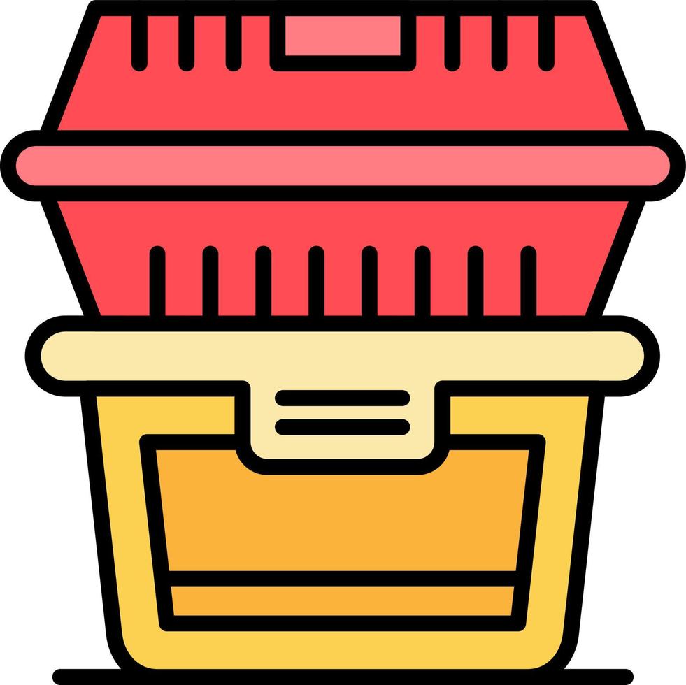 Food Container Creative Icon Design vector