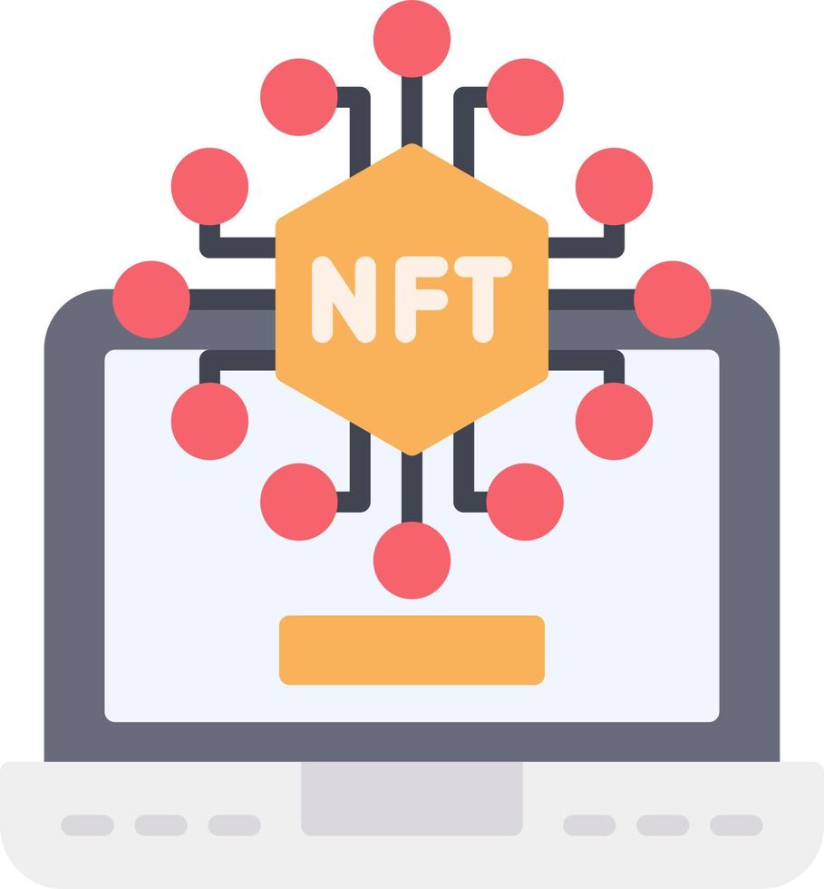 Nft Creative Icon Design vector