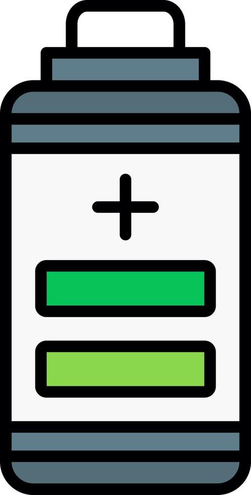 Battery Creative Icon Design vector