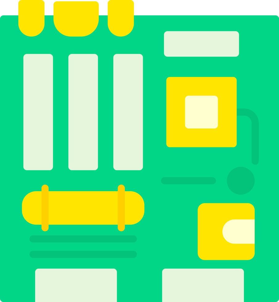 Motherboard Creative Icon Design vector