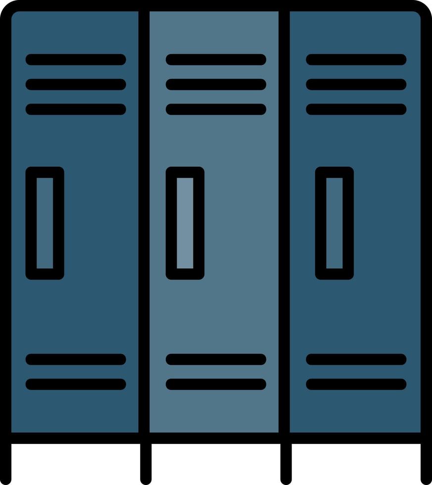 Lockers Creative Icon Design vector
