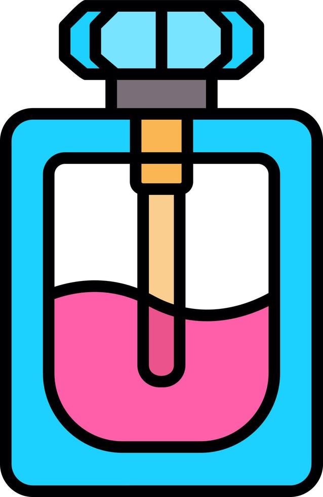 Perfume Creative Icon Design vector