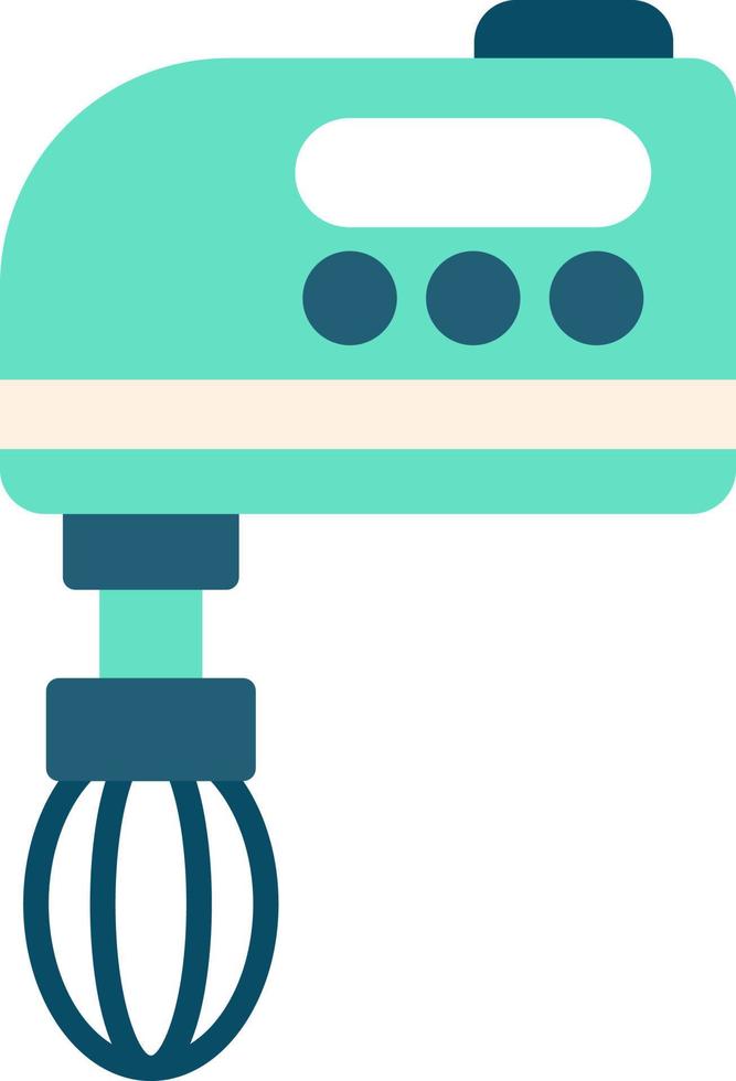 Hand Mixer Creative Icon Design vector