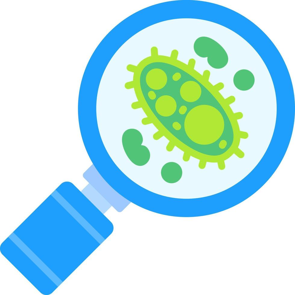 Bacteria Creative Icon Design vector