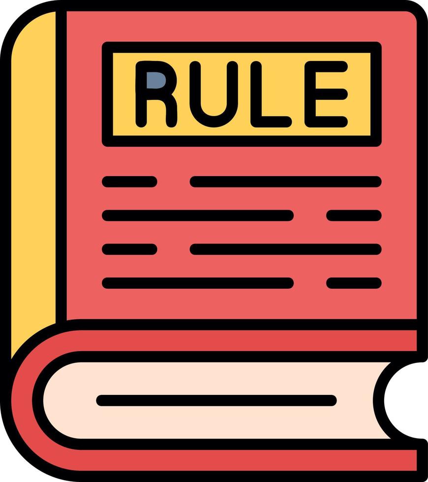 Rule Creative Icon Design vector