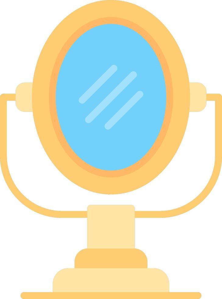 Mirror Creative Icon Design vector