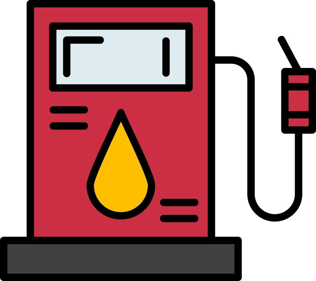 Petrol Creative Icon Design vector