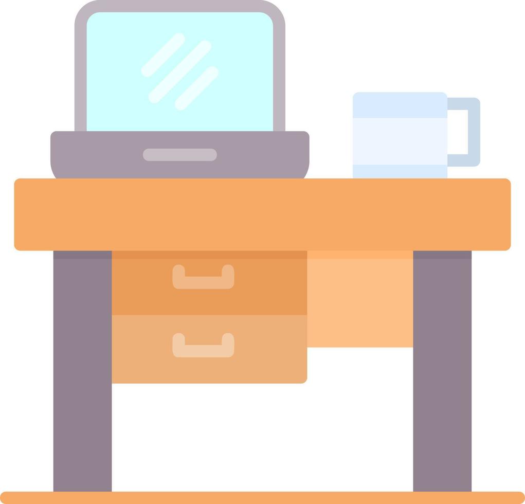 Desk Creative Icon Design vector