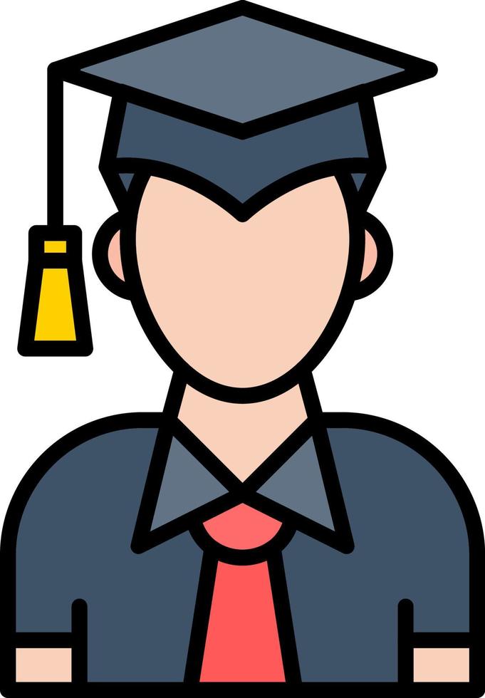Graduate Creative Icon Design vector
