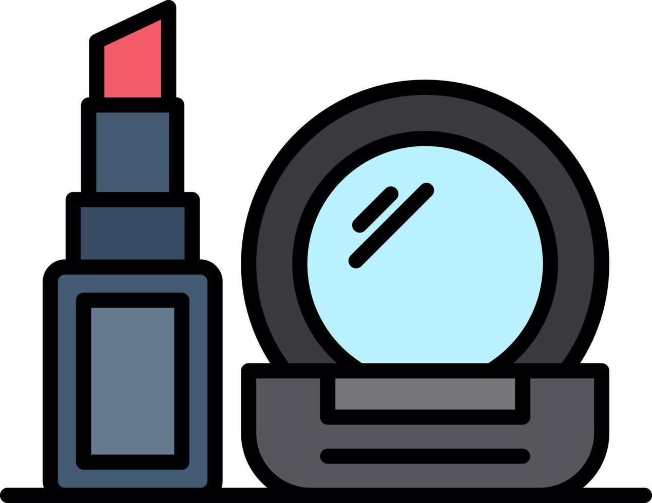 diseño de icono creativo de maquillaje vector